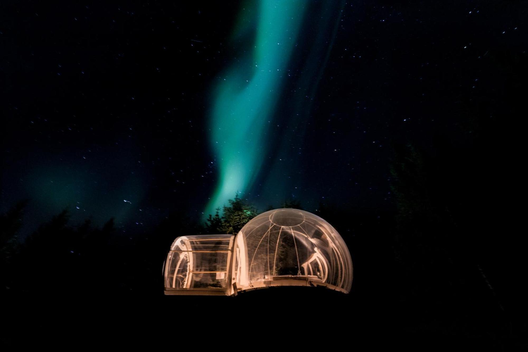 Buubble Hotel - Hrosshagi Селфосс Экстерьер фото