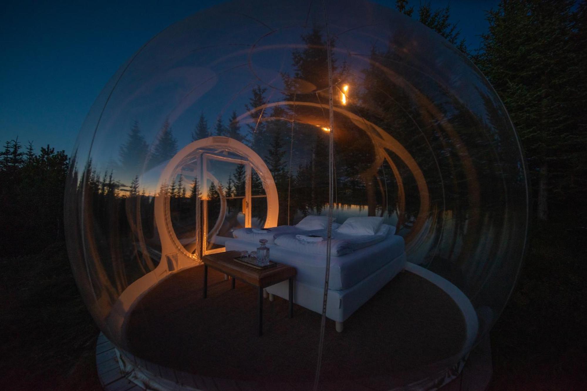 Buubble Hotel - Hrosshagi Селфосс Экстерьер фото