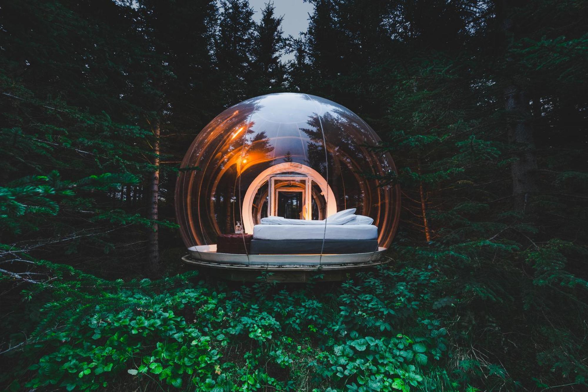 Buubble Hotel - Hrosshagi Селфосс Экстерьер фото