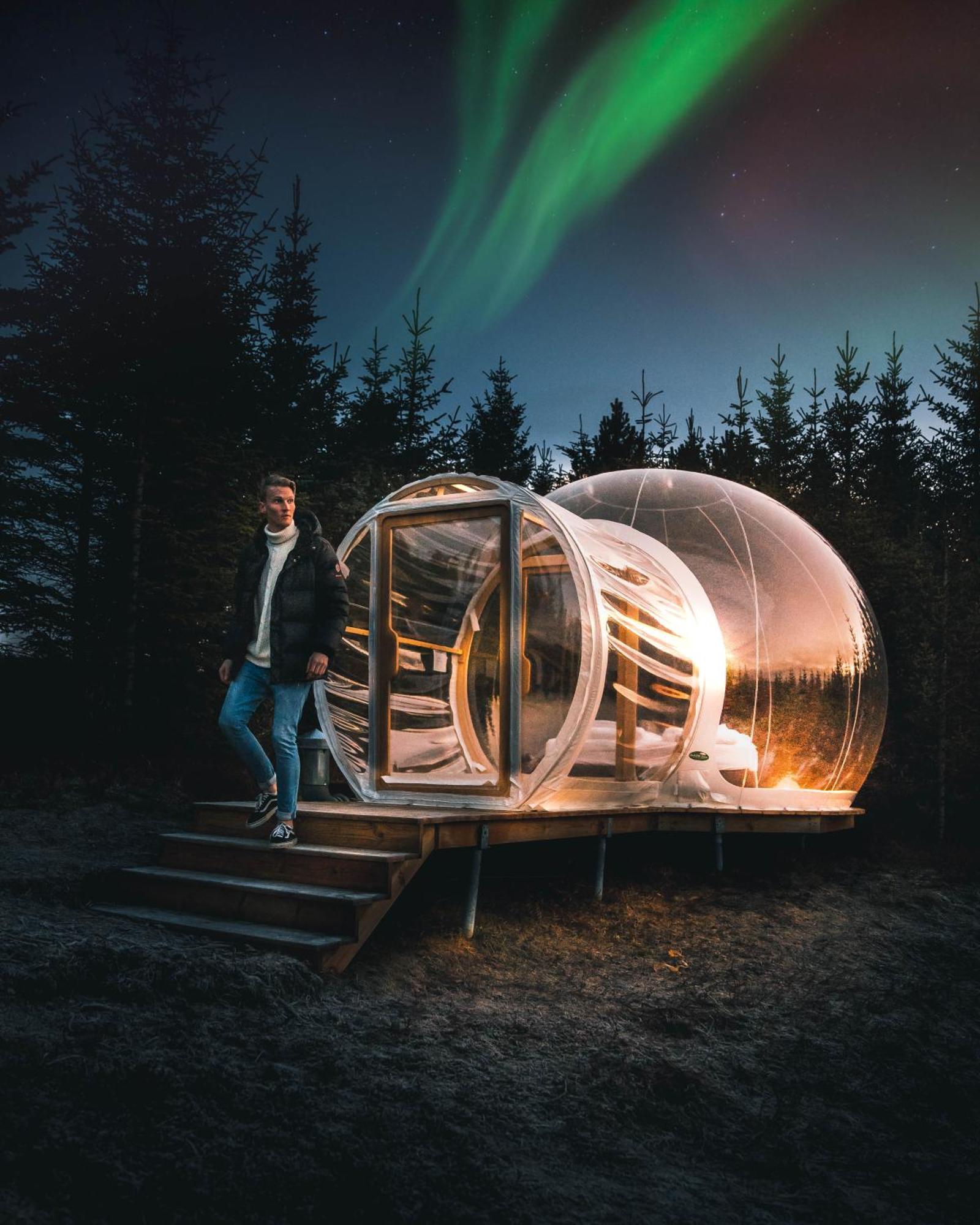 Buubble Hotel - Hrosshagi Селфосс Экстерьер фото